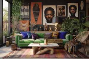Afrohemian Living Room