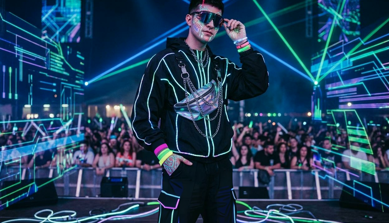 EDM Festival Outfits for Men: Trendy Rave Fashion Ideas