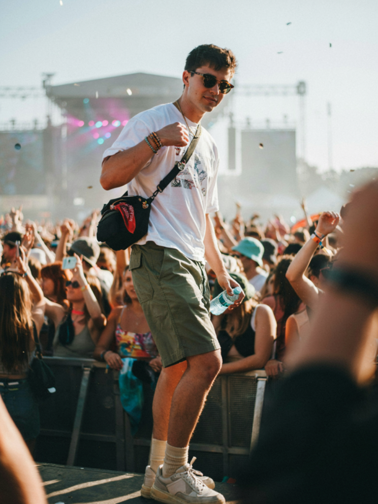 Summer EDM Festival Outfit Ideas for Men