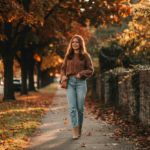 fall sweater and jeans outfits